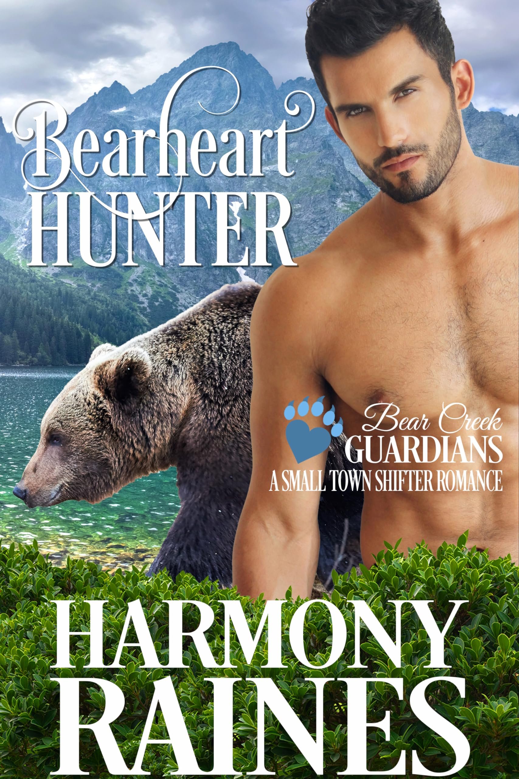 Bearheart Hunter: A Small Town Shifter Romance (Bear Creek Guardians Book 4) Cover